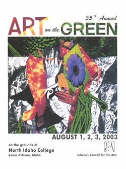 2003 Art on the Green Poster