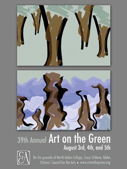 2007 Art on the Green Poster