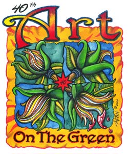 2008 Art on the Green Poster