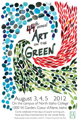 2012 Art on the Green Poster