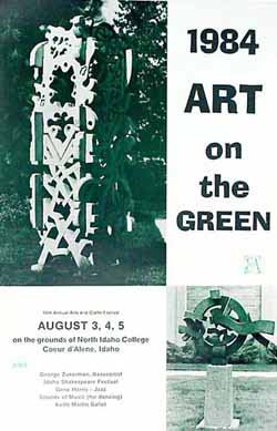 1984 Art on the Green Poster