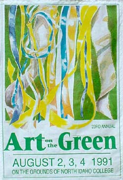 1991 Art on the Green Poster