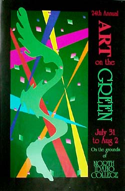 1992 Art on the Green Poster